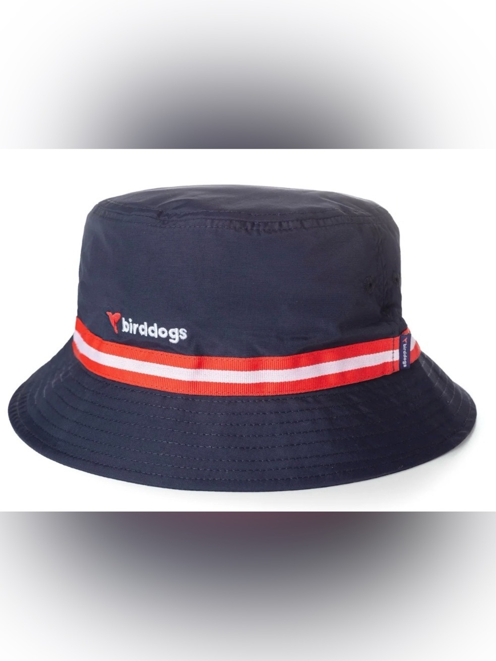 New BIRDDOGS Navy Blue Bucket Hat Outdoor O/S Sold Out $39 #025